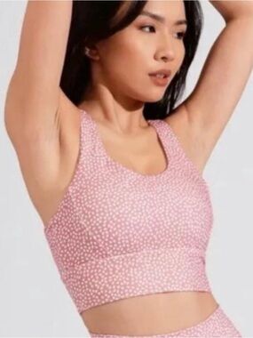 Buffbunny collective Pink polkadot Sports Bra - Womens